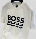 BOSS Men's Teetrury Shirt (White, M)