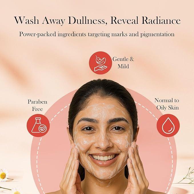Kojic Acid Face Wash 125g | 2% Kojic Acid, Retinol & Vitamin E | Pack of 2
