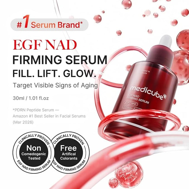 Medicube EGF NAD Firming Serum 30ml | Anti-Aging & Elasticity Care