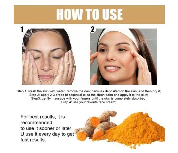 Turmeric Oil Facial Serum 30ml | Brightening & Hydrating Face Oil